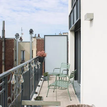 דירה Duplex With Balcony In Saint-ouen *